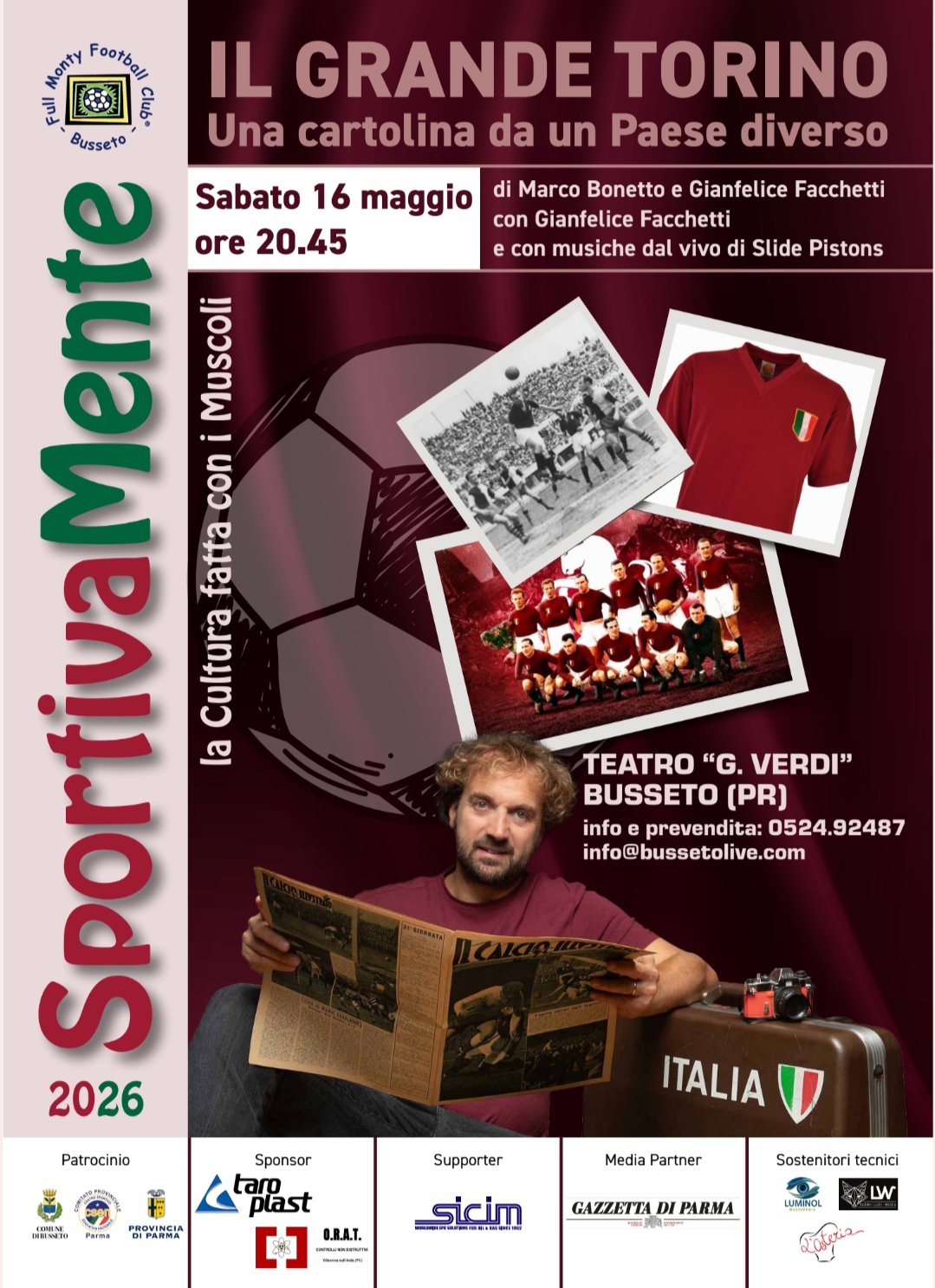 Full Monty ads picture of the event: IL GRANDE TORINO
